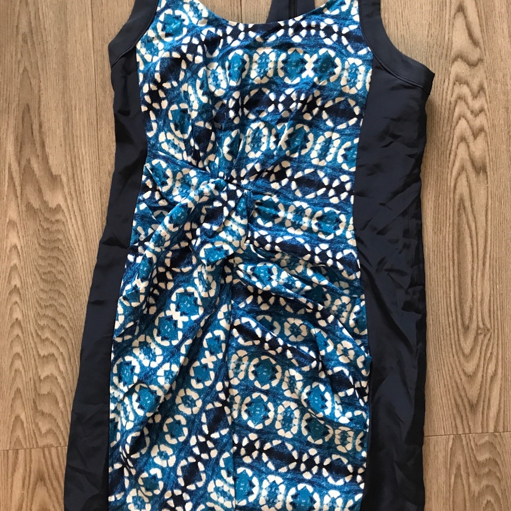 ALL OFFERS ACCEPTED!  Rebecca Minkoff racerback mini Blue geometric